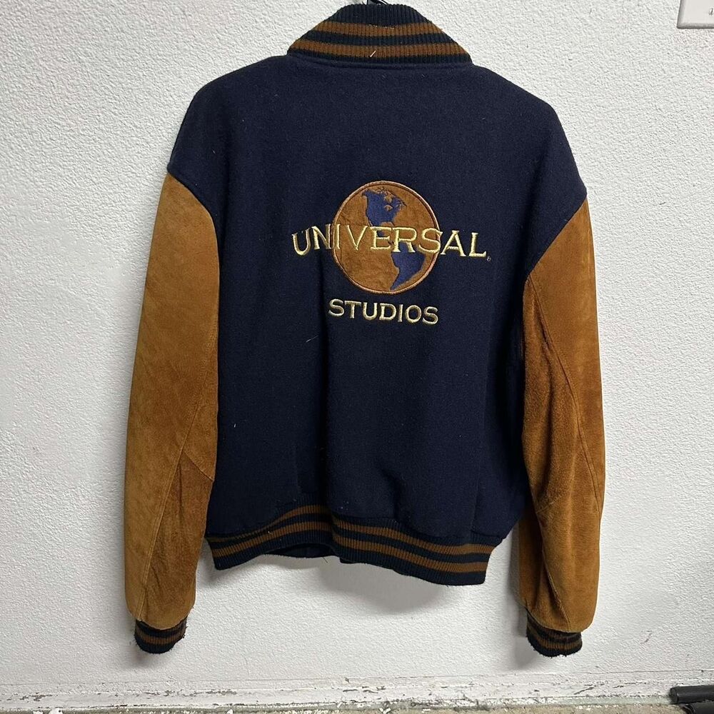 Universal-studios Men's Navy and Blue Jacket